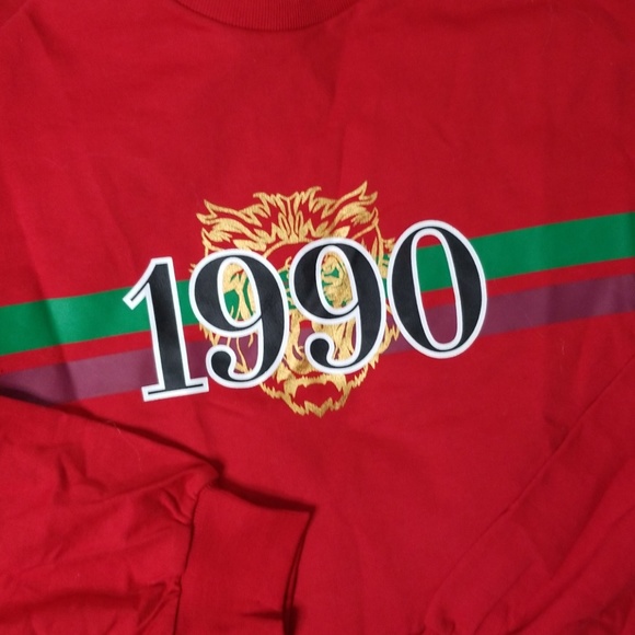 1990s crop top sweatshirt new - Picture 3 of 3